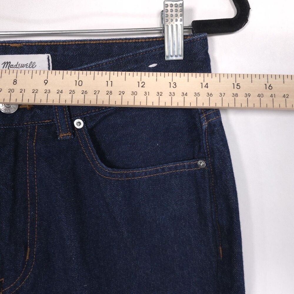 MADEWELL Women’s Jeans Blue The Curvy Vintage Flare 26 Bootcut 100% Cotton NW294 - Picture 4 of 16